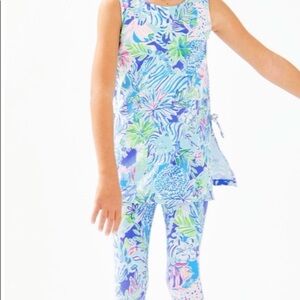Lilly Pulitzer Girl’s Tunic & Legging Set Size 8-10